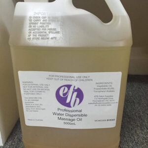 Water Dispersable Massage Oil 5ltr