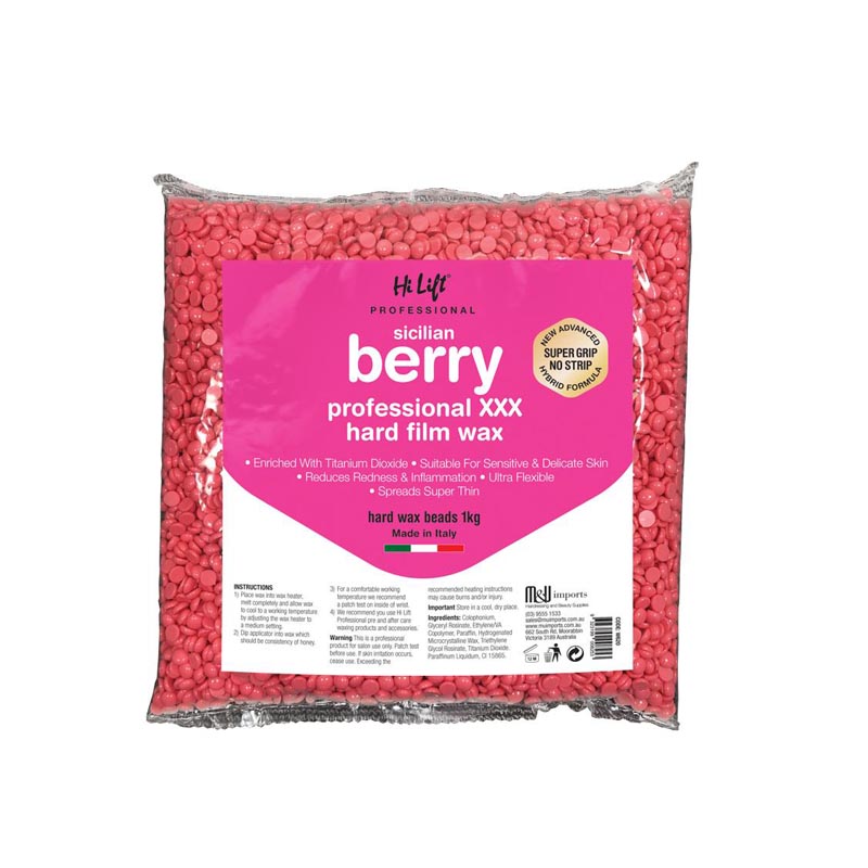 Hi Lift Sicilian Berry Beaded Hot Wax - 1kg