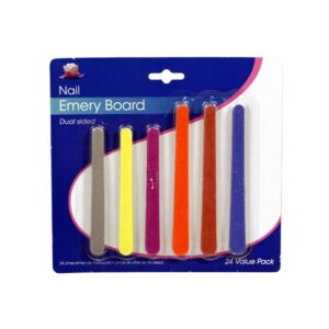 Nail File Set Emery Board Pack of 24
