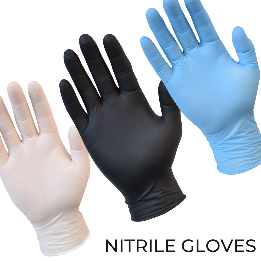 thumbnail image 2 of 100 PCS Blue Nitrile Powder-Free Gloves – Latex Free, Size Small (Box Of 100) 2 of 10