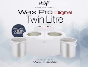 Wax Pro Twin Wax Pot - Digital 1l