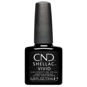 CND Shellac Vivid - Black Tuxedo