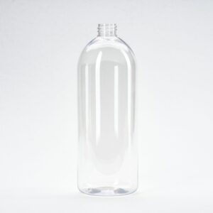 Tall Boston Bottle 28410 - Clear - 1000ml